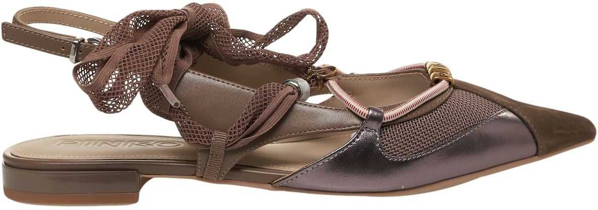 Pinko Sandals 'Giandra' Bruin