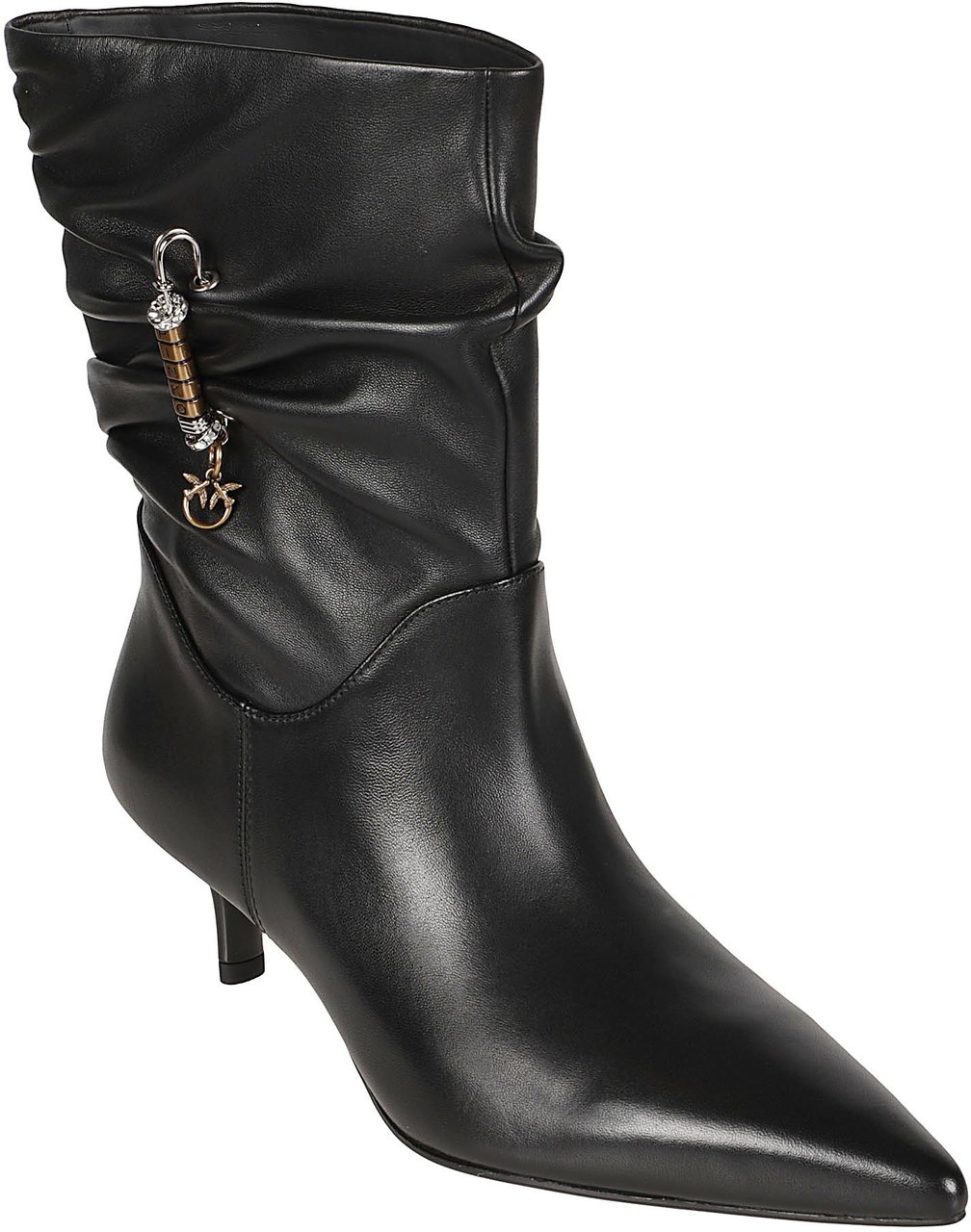 Pinko Gloria 28 Ankle Boot Black Zwart