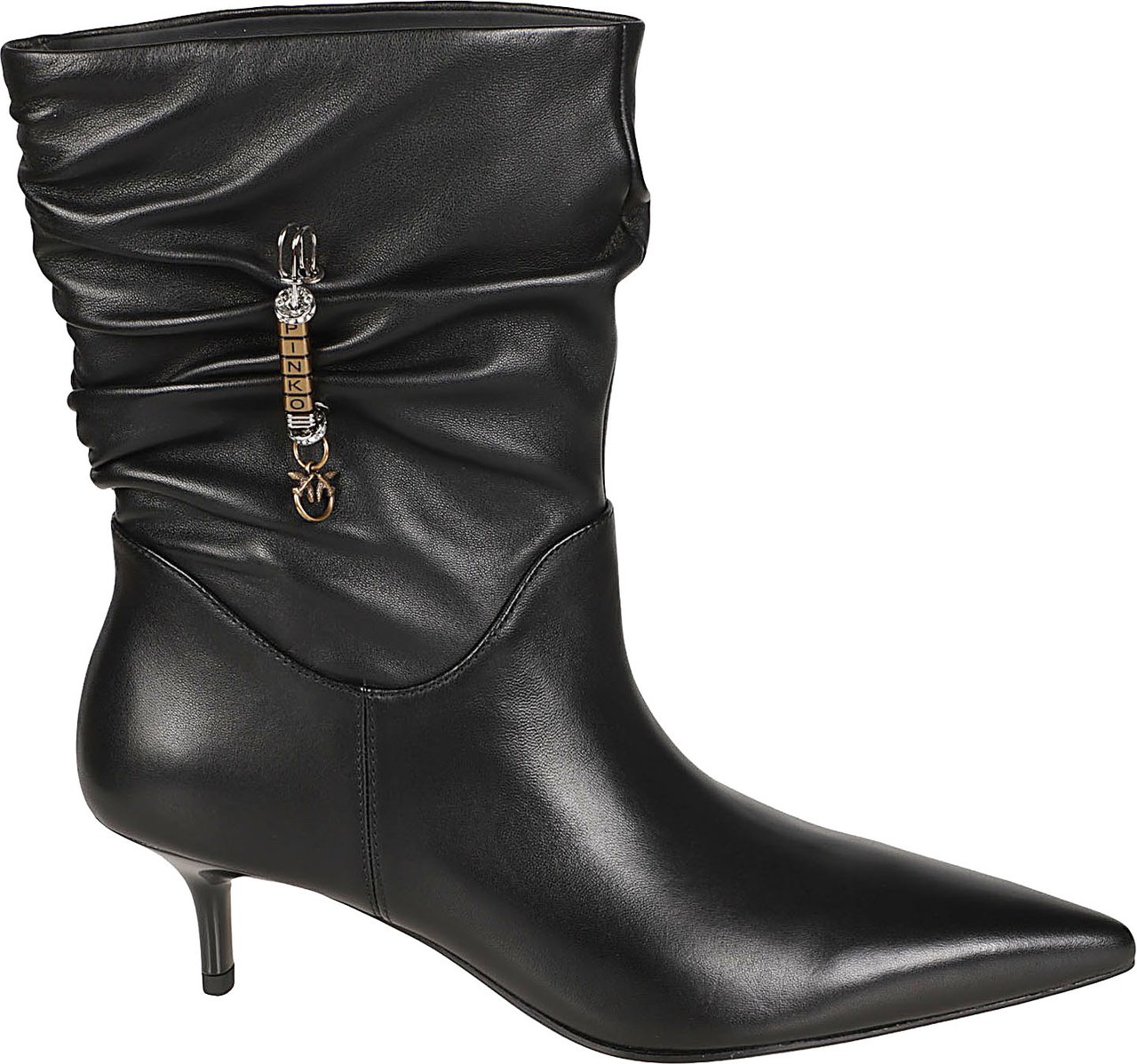 Pinko Gloria 28 Ankle Boot Black Zwart
