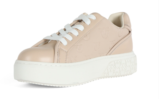 Pinko Flat Shoes Nude Neutraal
