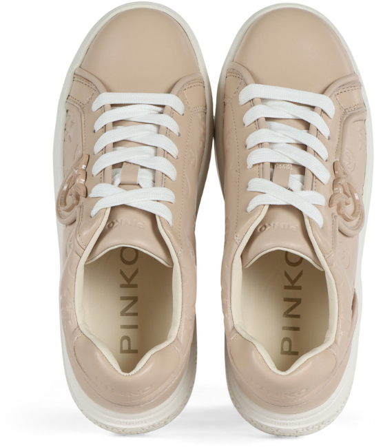 Pinko Flat Shoes Nude Neutraal