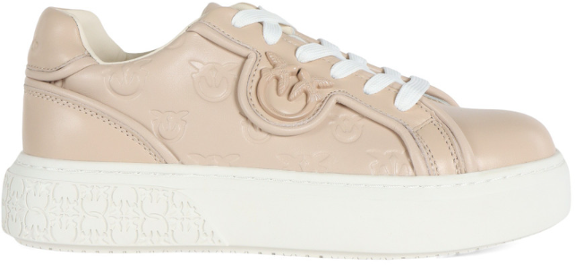 Pinko Flat Shoes Nude Neutraal