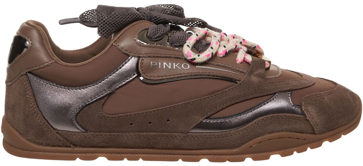 Pinko Leather sneakers Bruin