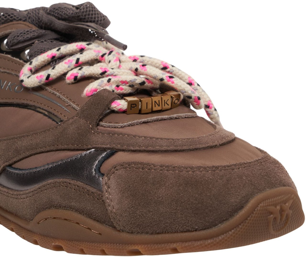 Pinko Leather sneakers Bruin