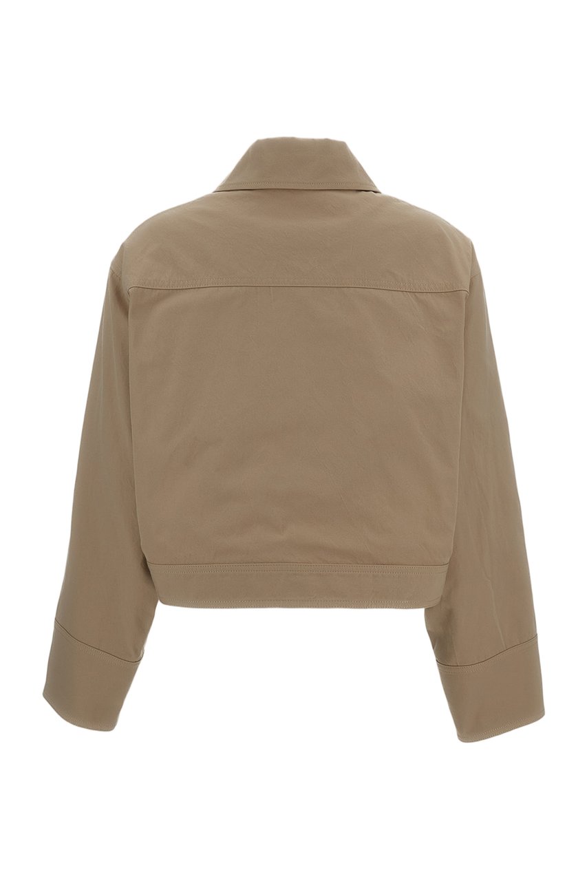 Plan C Blend Cotton Jacket Bruin