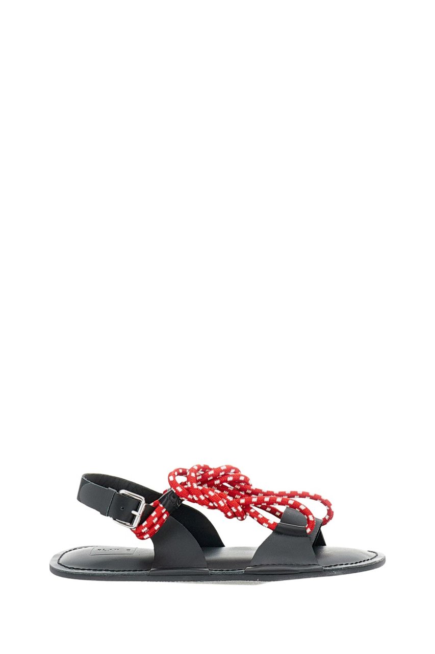 Plan C Lanyard Cord Sandals Zwart