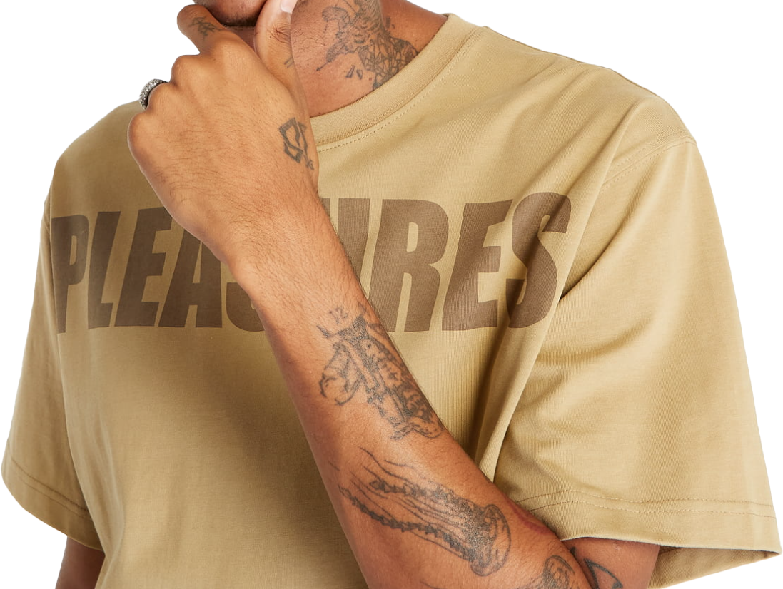 Pleasures Brown Expand Heavyweight Shirt Brown Divers