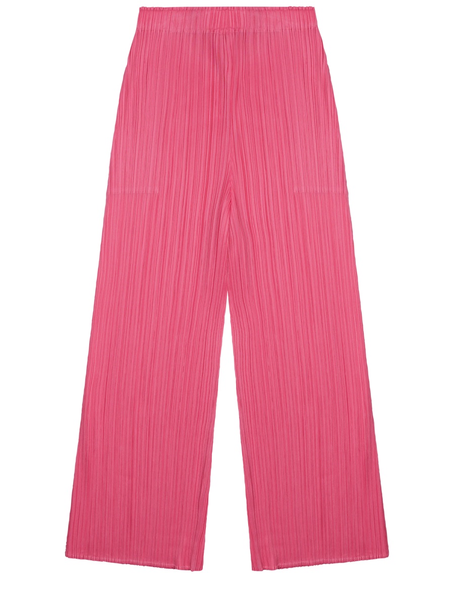 Pleats Please March Pleated Palazzo Pants Roze