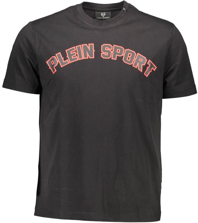 Plein Sport Nero Cotton Men T-Shirt Grijs