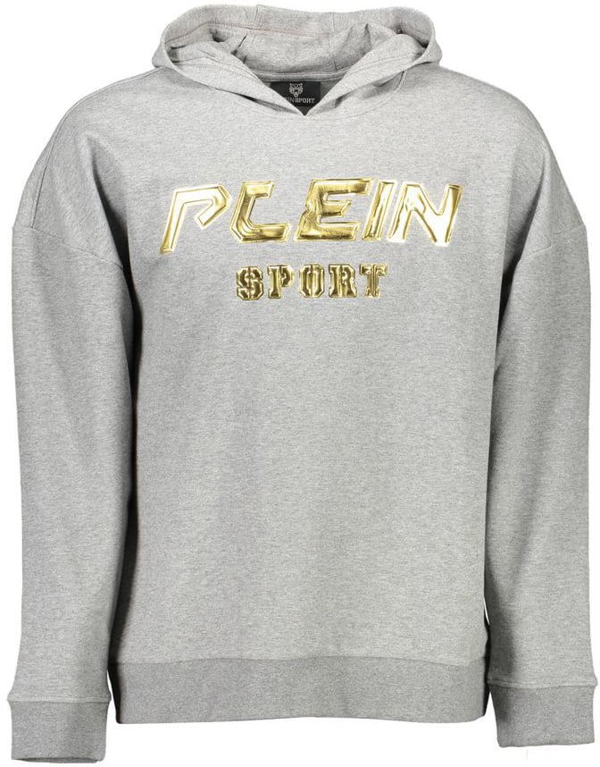 Plein Sport Grigio Cotton Men's Sweatshirt Blauw
