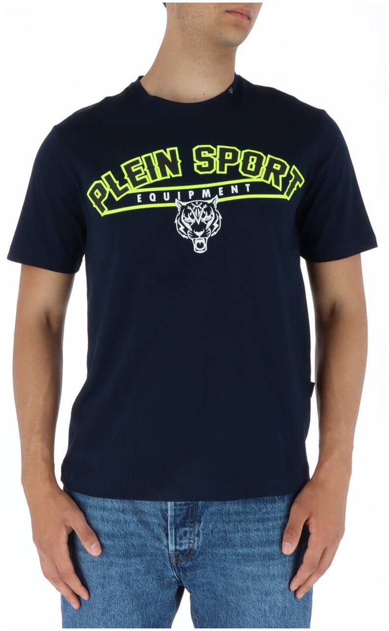 Plein Sport Plein Sport Men T-Shirt Blauw