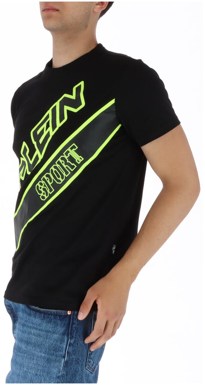 Plein Sport Men T-Shirt Zwart