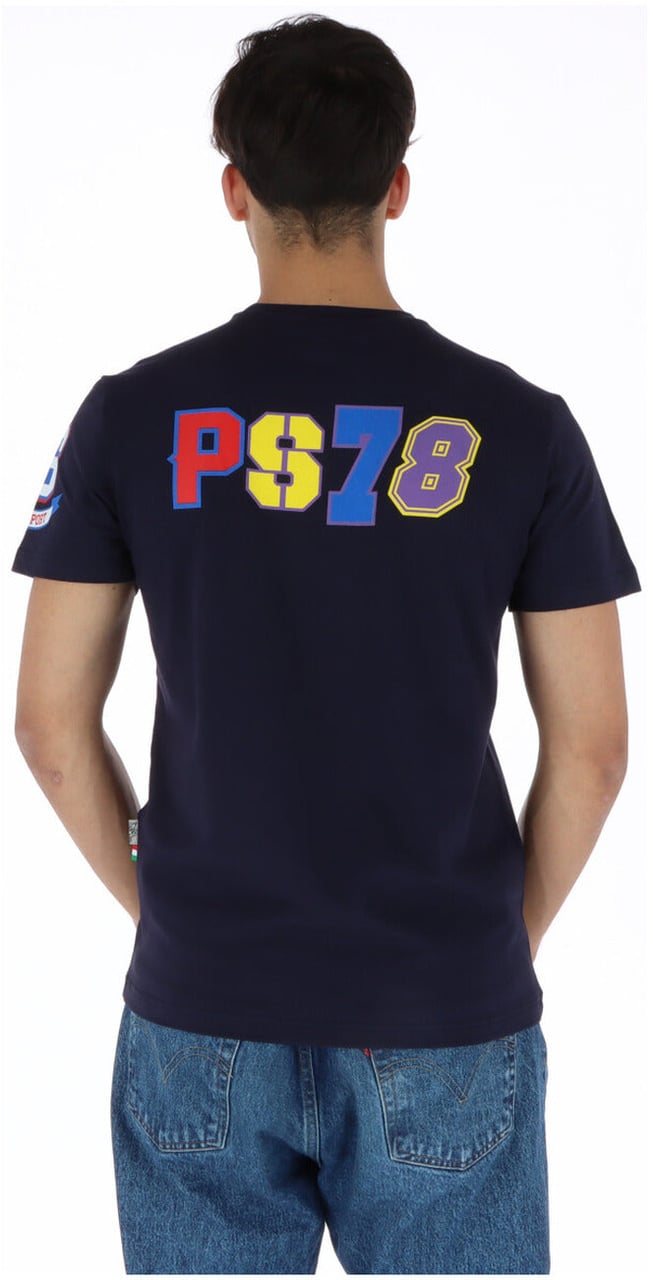 Plein Sport Men T-Shirt Blauw