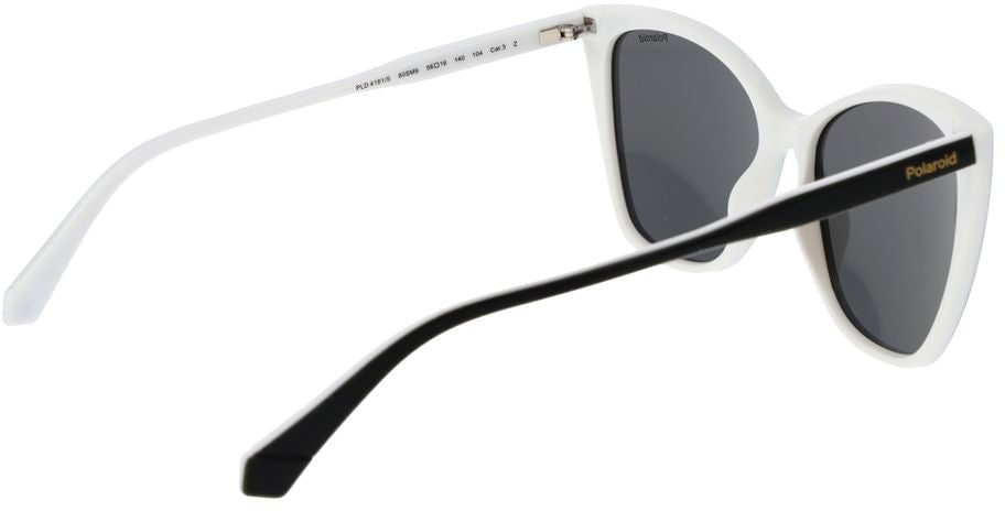 Polaroid Black Polycarbonate Sunglasses Zwart