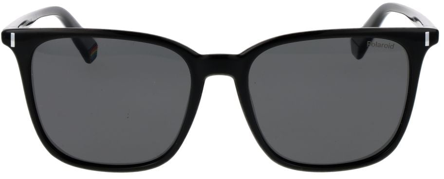 Polaroid Black Plastic Sunglasses Zwart