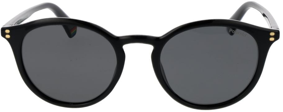 Polaroid Black Polycarbonate Sunglasses Zwart
