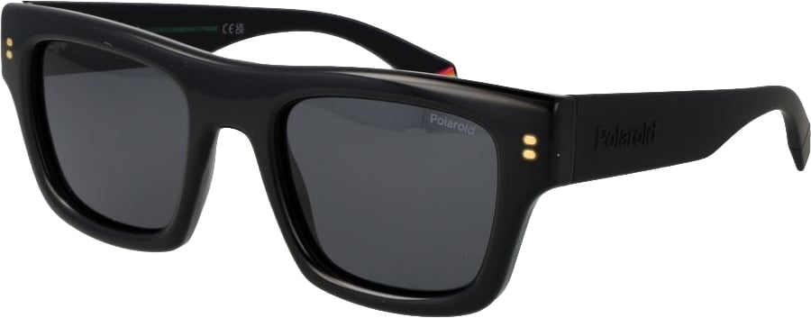 Polaroid Black Polycarbonate Sunglasses Zwart