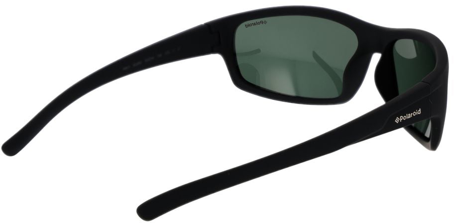 Polaroid Black Plastic Sunglasses Zwart