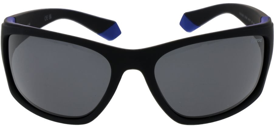 Polaroid Black Plastic Sunglasses Zwart