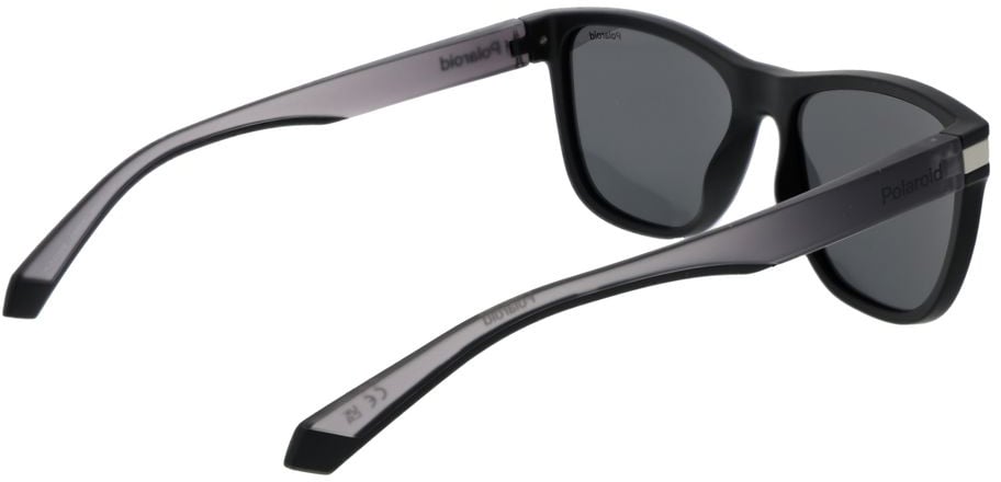 Polaroid Black Plastic Sunglasses Zwart