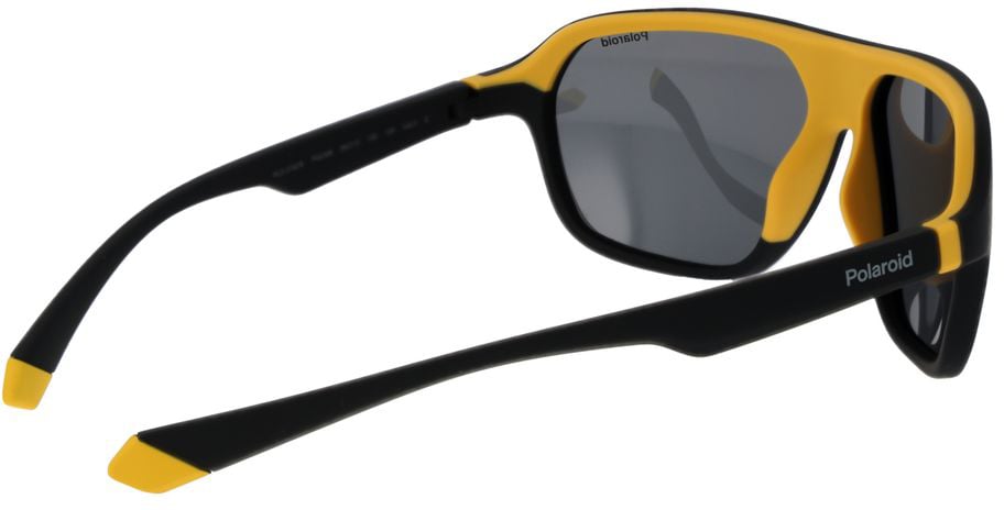 Polaroid Black Plastic Sunglasses Zwart