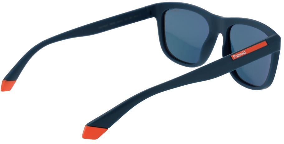 Polaroid Blue Plastic Sunglasses Blauw
