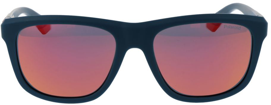 Polaroid Blue Plastic Sunglasses Blauw