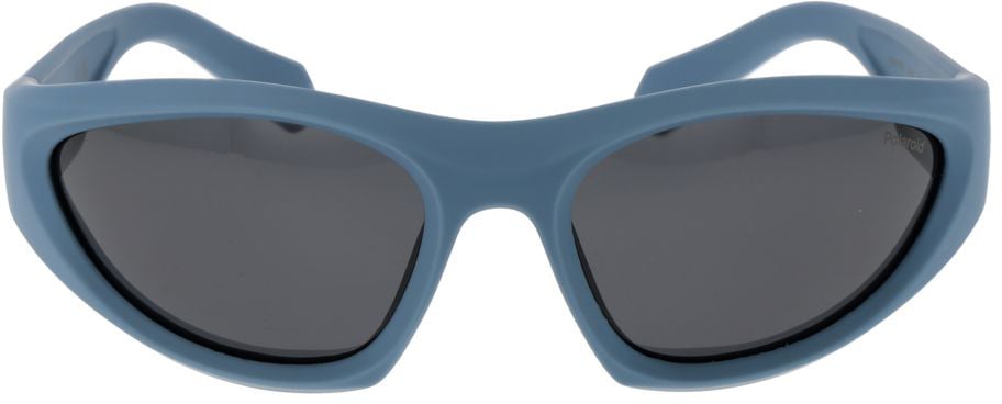 Polaroid Blue Plastic Sunglasses Blauw