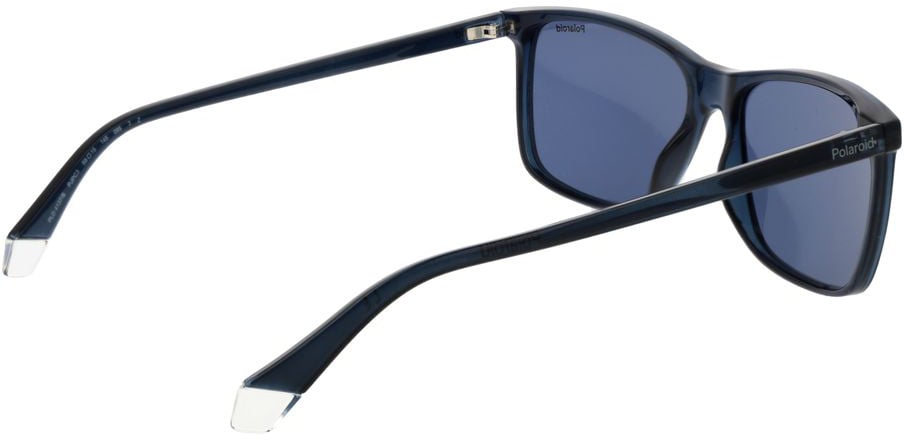 Polaroid Blue Plastic Sunglasses Blauw