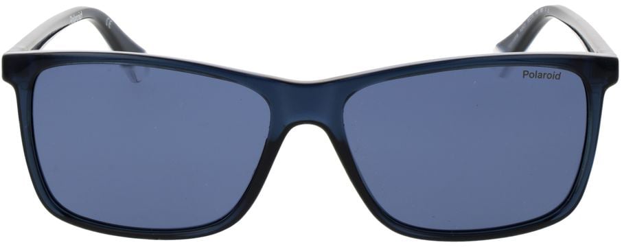Polaroid Blue Plastic Sunglasses Blauw