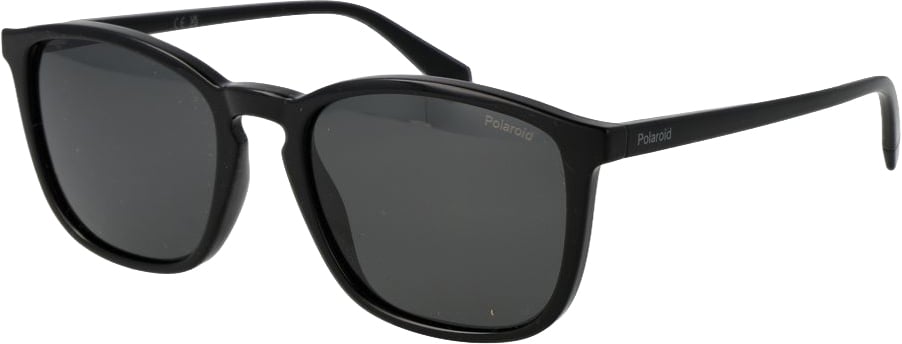 Polaroid Black Plastic Sunglasses Zwart