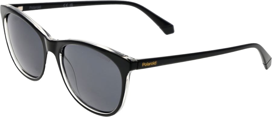 Polaroid Black Plastic Sunglasses Zwart