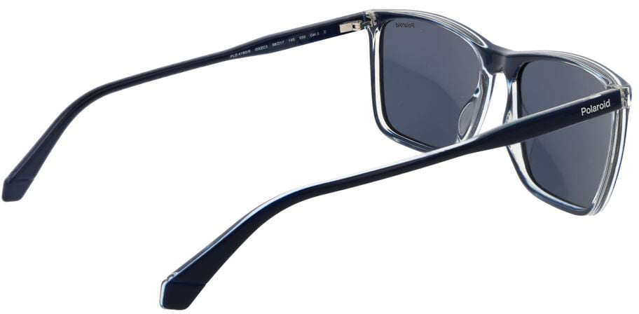 Polaroid Blue Plastic Sunglasses Blauw