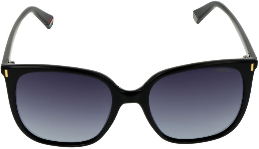 Polaroid Black Plastic Sunglasses Zwart