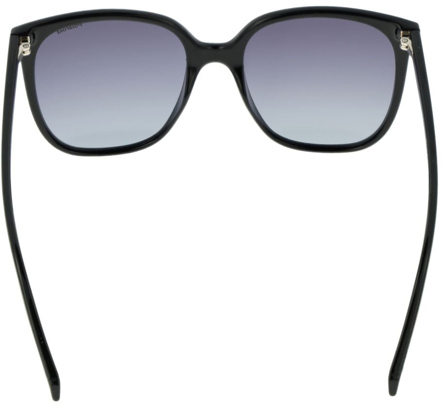 Polaroid Black Plastic Sunglasses Zwart
