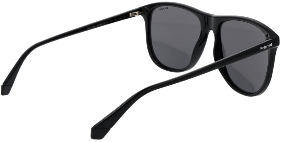 Polaroid Black Plastic Sunglasses Zwart