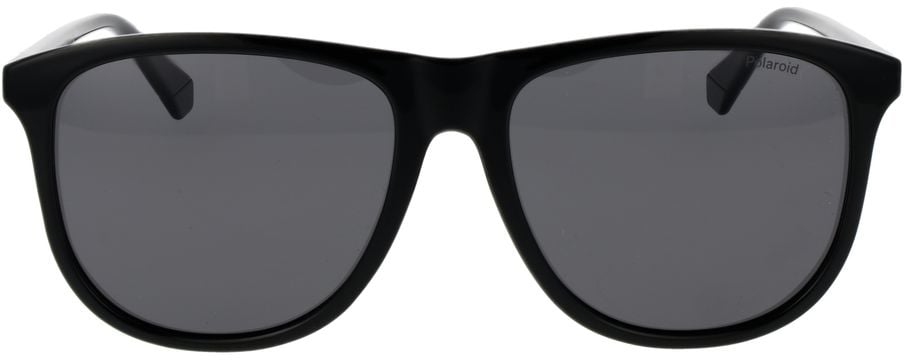 Polaroid Black Plastic Sunglasses Zwart