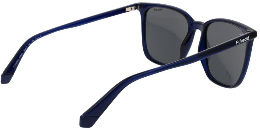 Polaroid Blue Plastic Sunglasses Blauw