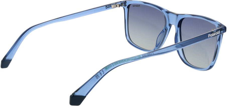 Polaroid Blue Plastic Sunglasses Blauw
