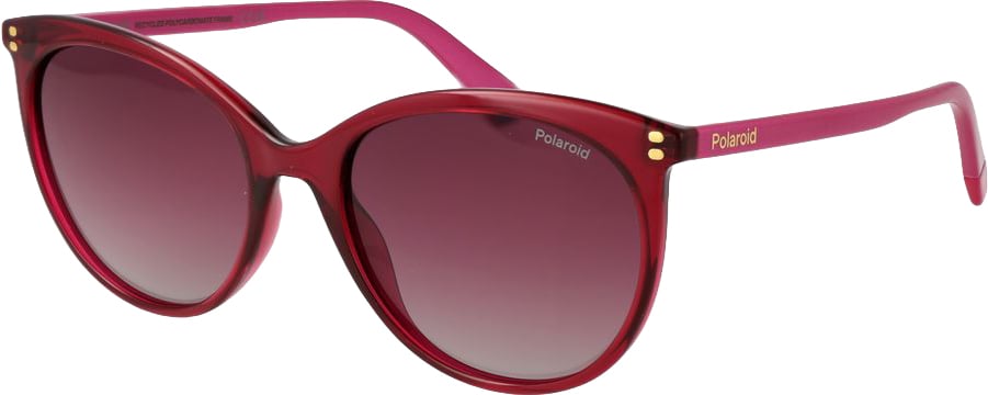 Polaroid Purple Plastic Sunglasses Paars
