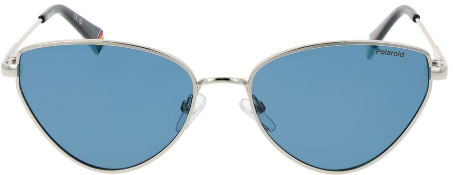 Polaroid Gray Metal Sunglasses Grijs