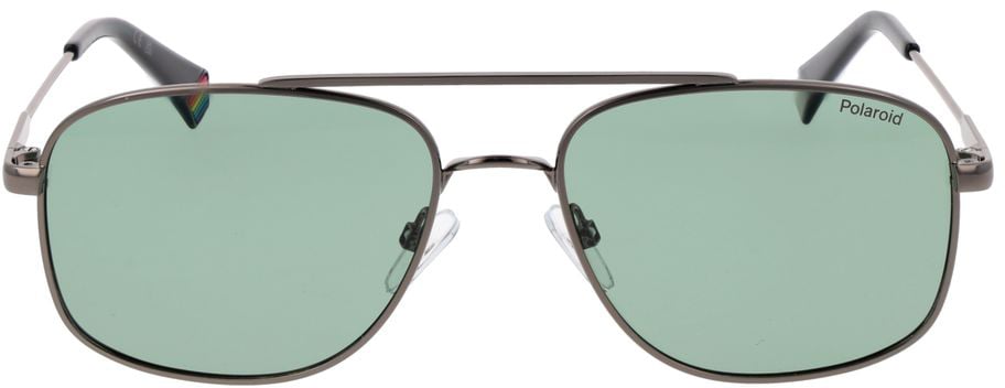 Polaroid Gray Metal Sunglasses Grijs