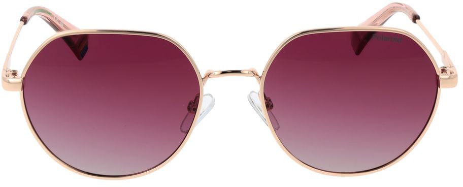 Polaroid Gold Metal Sunglasses Goud