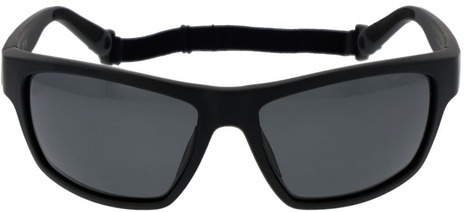 Polaroid Black Plastic Sunglasses Zwart