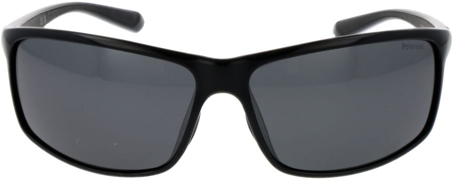 Polaroid Black Plastic Sunglasses Zwart