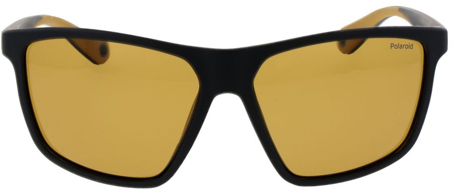 Polaroid Black Plastic Sunglasses Zwart