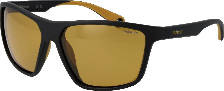 Polaroid Black Plastic Sunglasses Zwart