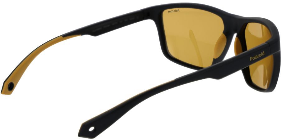 Polaroid Black Plastic Sunglasses Zwart
