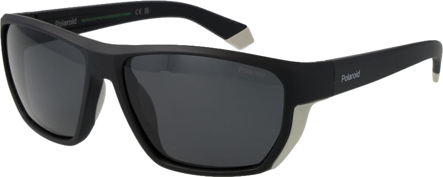Polaroid Black Plastic Sunglasses Zwart