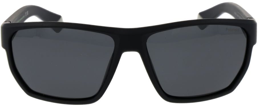 Polaroid Black Plastic Sunglasses Zwart
